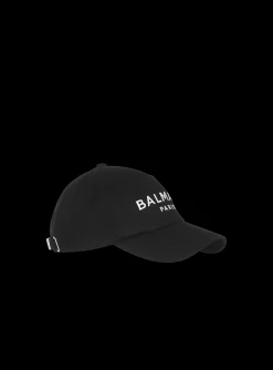 Embroidered Paris Cap-Balmain Fashion