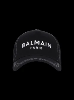 Embroidered Paris Cap-Balmain New