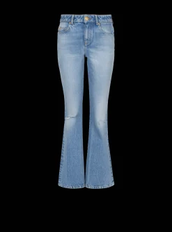 Flared Denim Jeans-Balmain Cheap