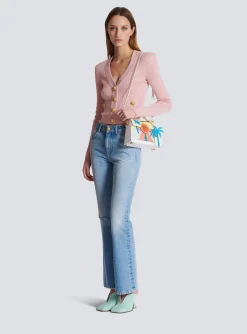 Flared Denim Jeans-Balmain Cheap