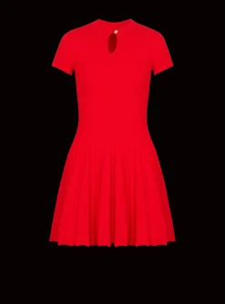 Fla Pleated Knit Dress-Balmain Shop