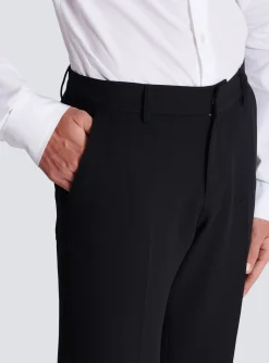 Flared Trousers In Double Crepe-Balmain Outlet