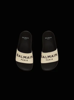 Flat Logo Sandals-Balmain Clearance