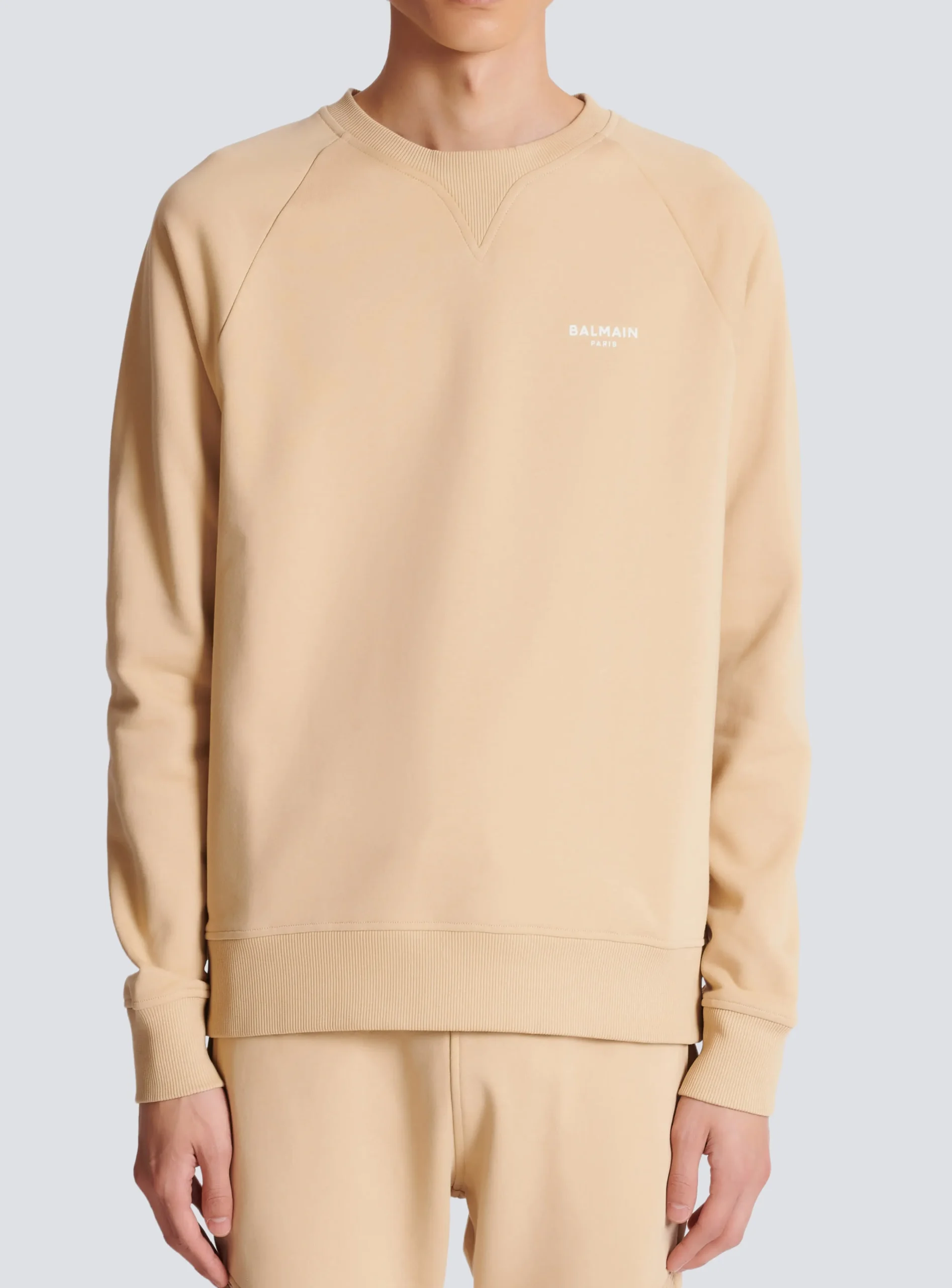 Flocked Sweatshirt-Balmain Online