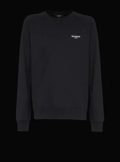 Flocked Sweatshirt-Balmain Shop