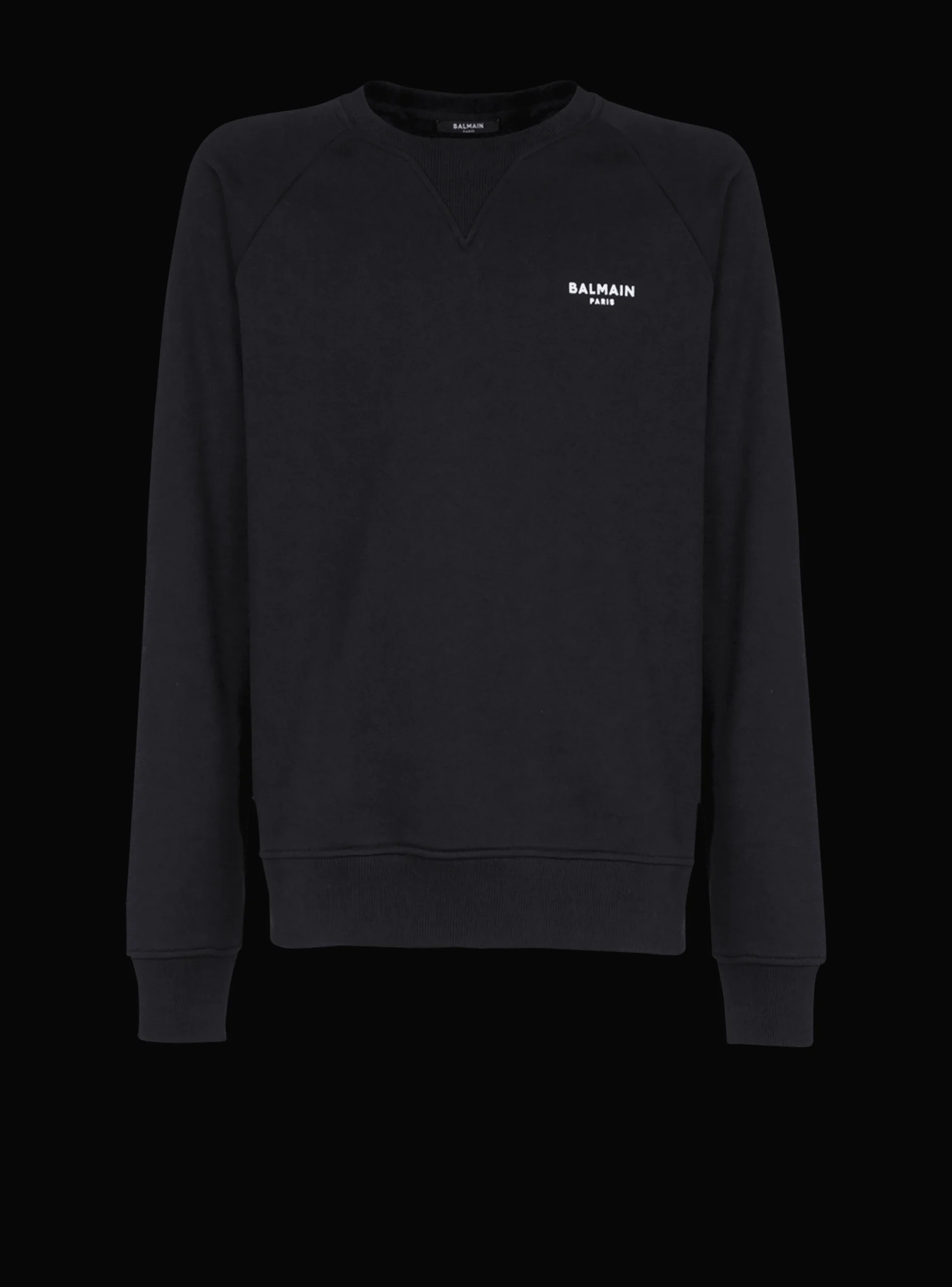 Flocked Sweatshirt-Balmain Shop