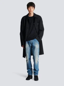 Flocked Sweatshirt-Balmain Shop
