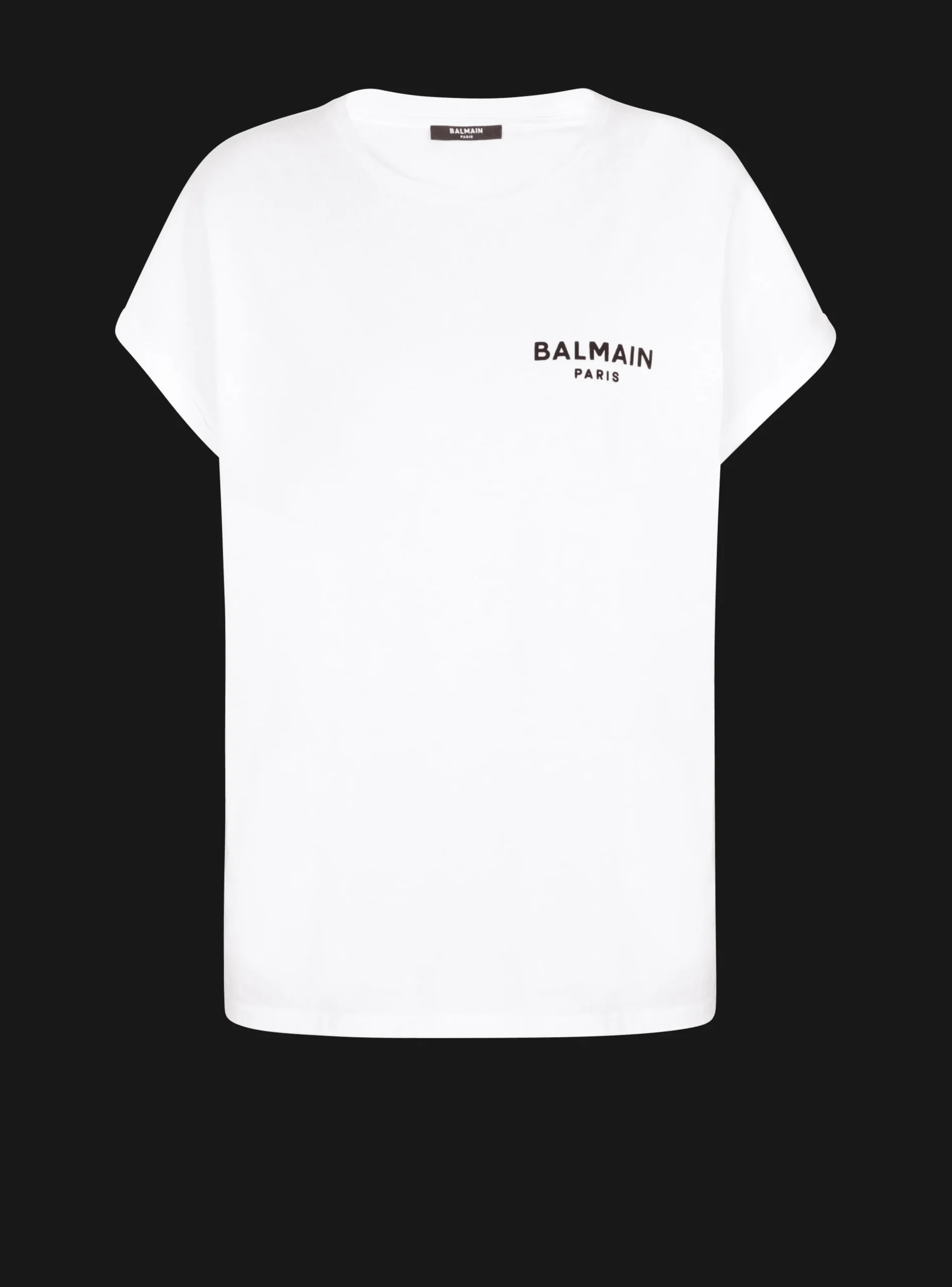 Flocked T-shirt-Balmain Online