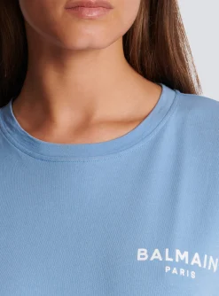 Flocked T-shirt-Balmain Online