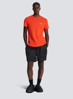 Flocked T-shirt-Balmain Online