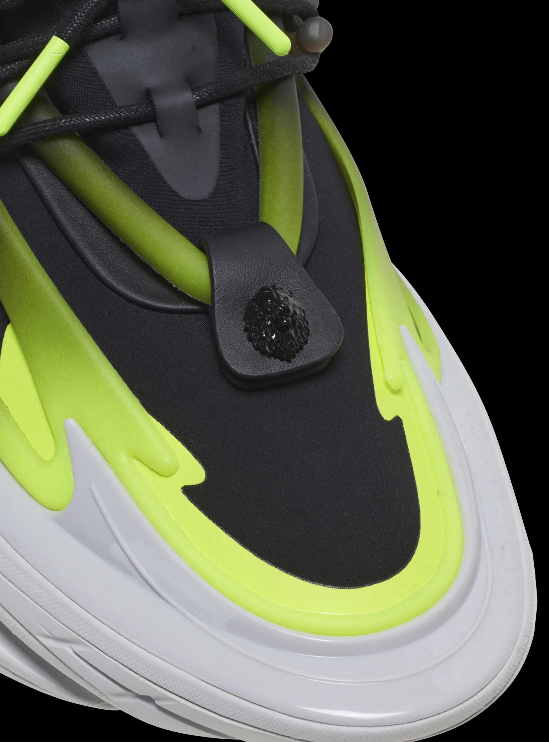 Fluorescent Unicorn Trainers In Neoprene And Leather-Balmain Sale