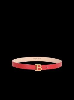 HIGH SUMMER CAPSULE - Leather B-Belt Belt-Balmain Shop