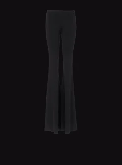 High-waisted Flared Trousers-Balmain Cheap