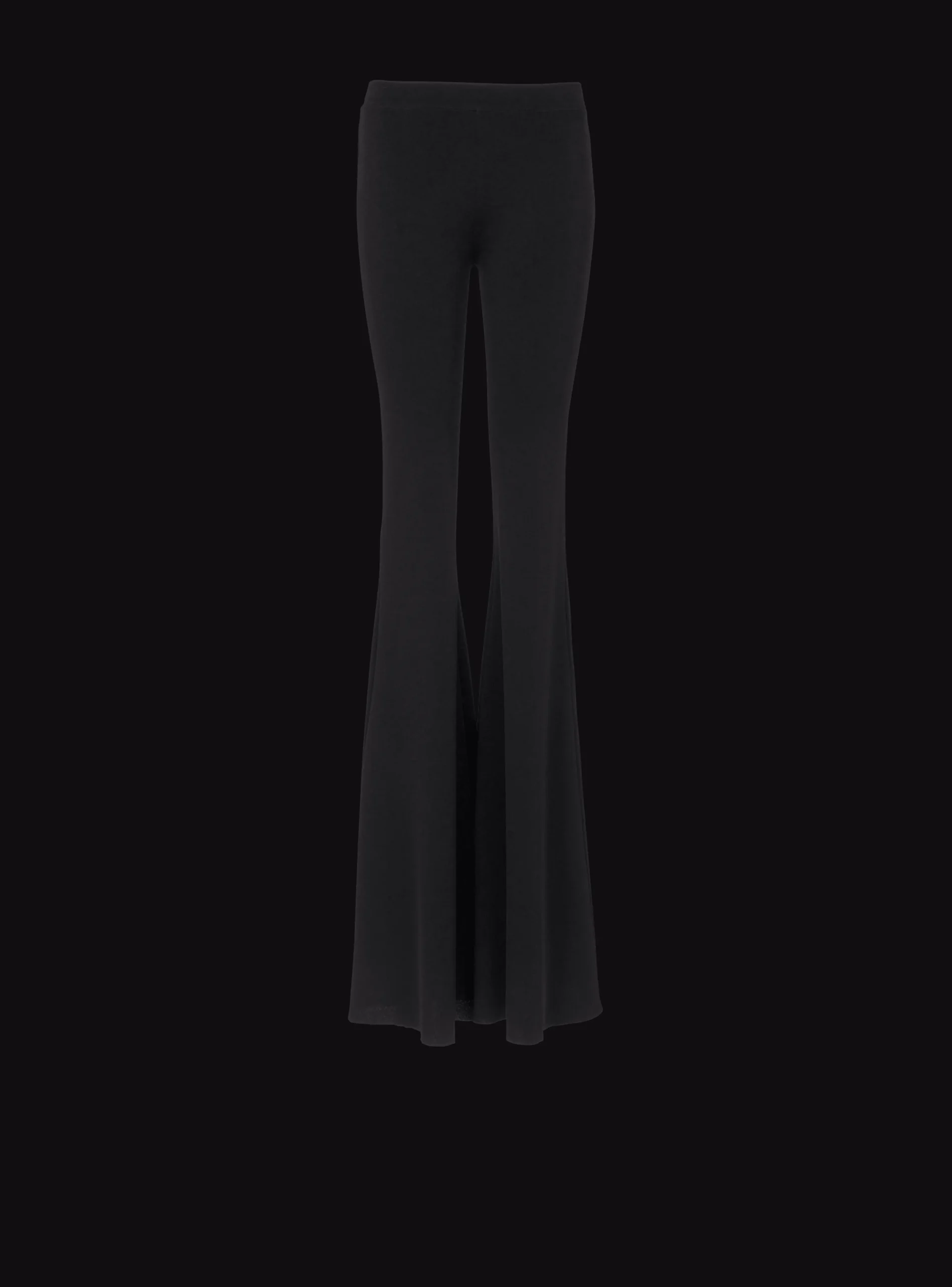 High-waisted Flared Trousers-Balmain Cheap