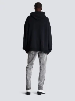 Hoodie With Embroidered Badges-Balmain Hot