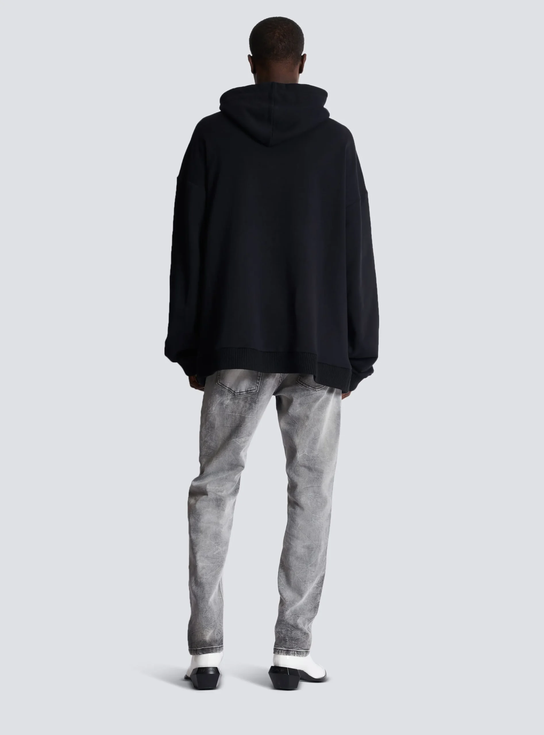 Hoodie With Embroidered Badges-Balmain Hot