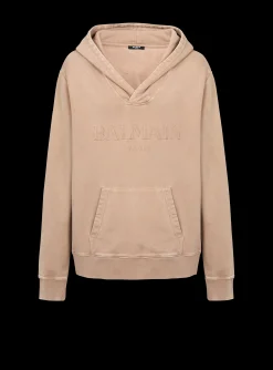 Hoodie With Vintage Embroidery-Balmain New