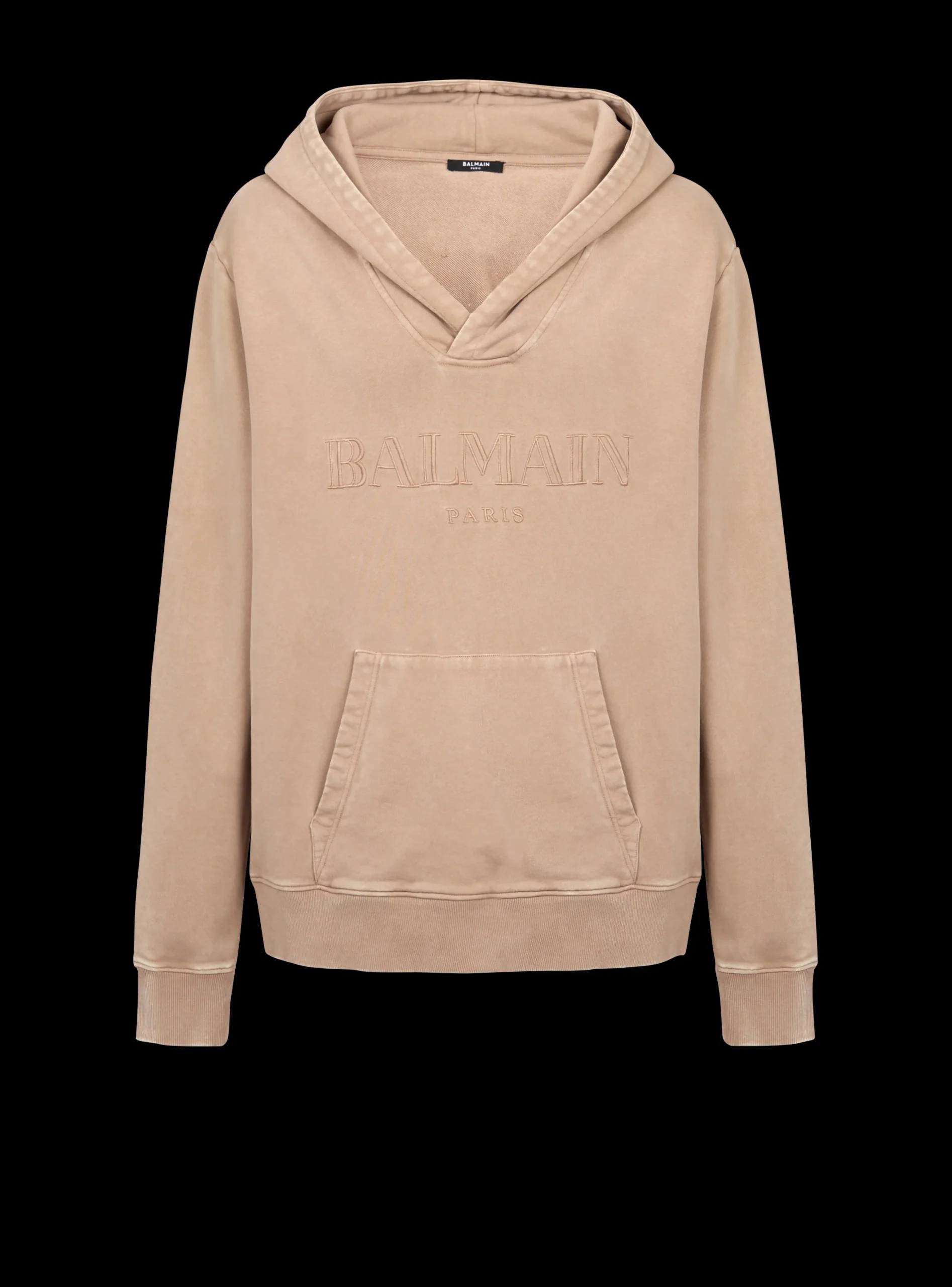 Hoodie With Vintage Embroidery-Balmain New