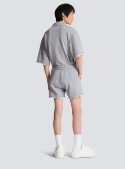 Jersey Signature Shorts-Balmain New