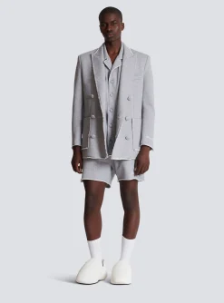Jersey Blazer-Balmain Online