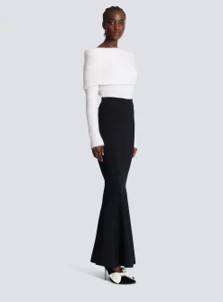 Jolie Madame Knit Skirt-Balmain Fashion