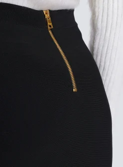 Jolie Madame Knit Skirt-Balmain Fashion