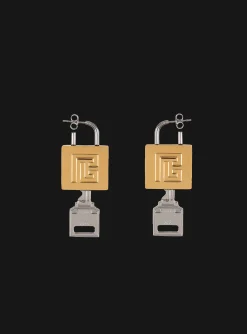 Key&Lock Earrings-Balmain Online
