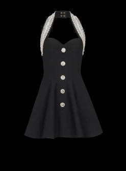 Knit Backless Dress-Balmain Store