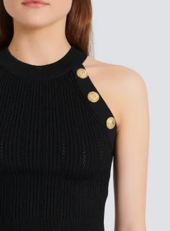 Knit Crop Top-Balmain Clearance