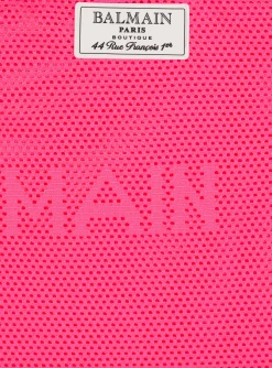 Knit Dress With Logo-Balmain Store