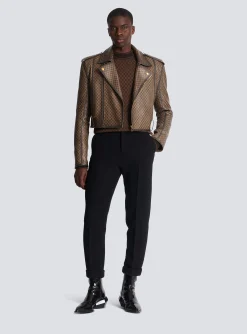 Knit Jumper With Mini Monogram-Balmain Fashion