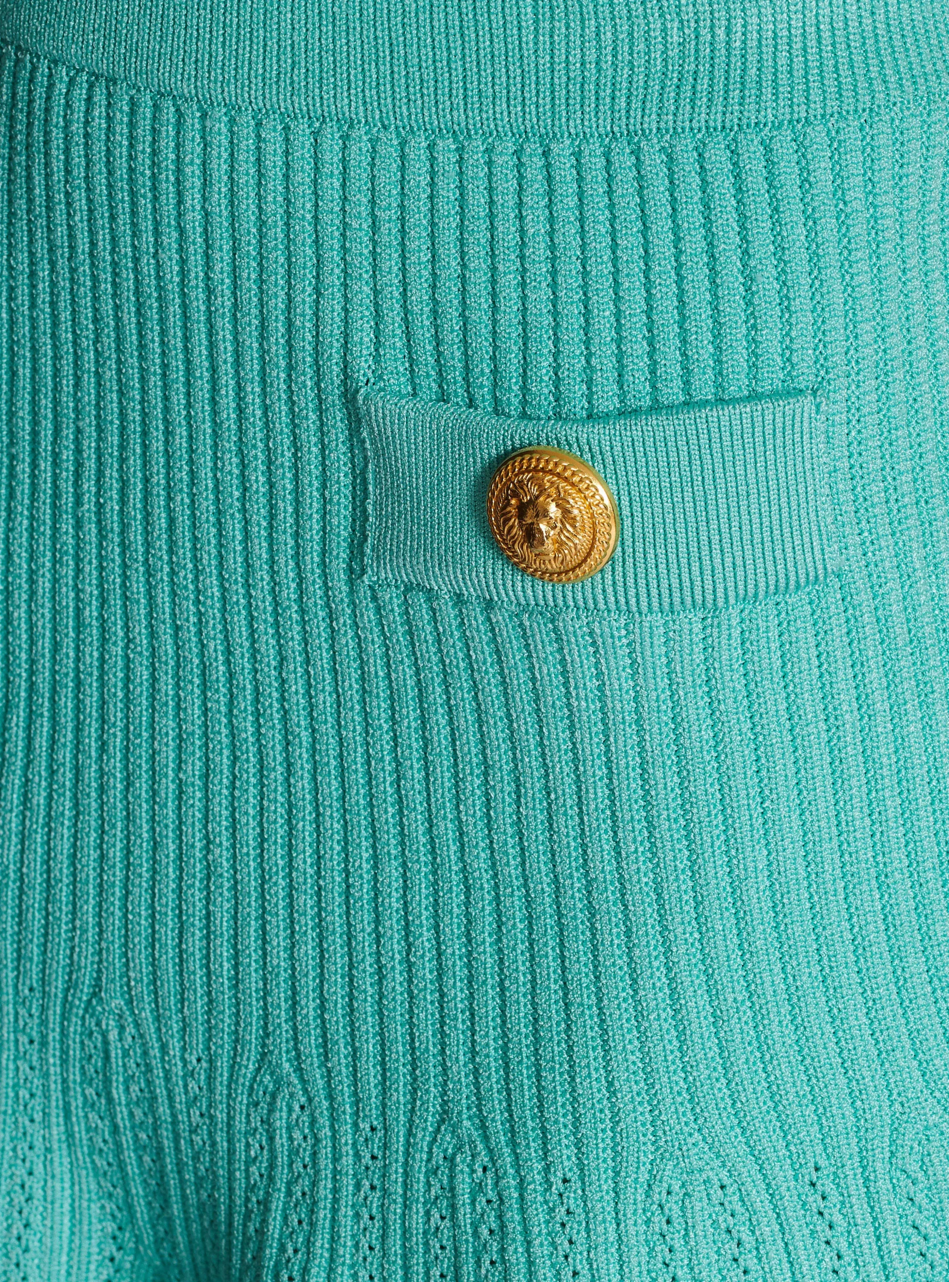 Knitted Skater Skirt-Balmain Flash Sale