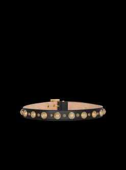 Leather 'Coin' Belt-Balmain Store