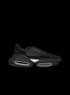 Leather, Neoprene And Suede B-Bold Low-top Sneakers-Balmain Best Sale