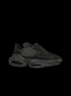 Leather, Neoprene And Suede B-Bold Low-top Sneakers-Balmain Cheap