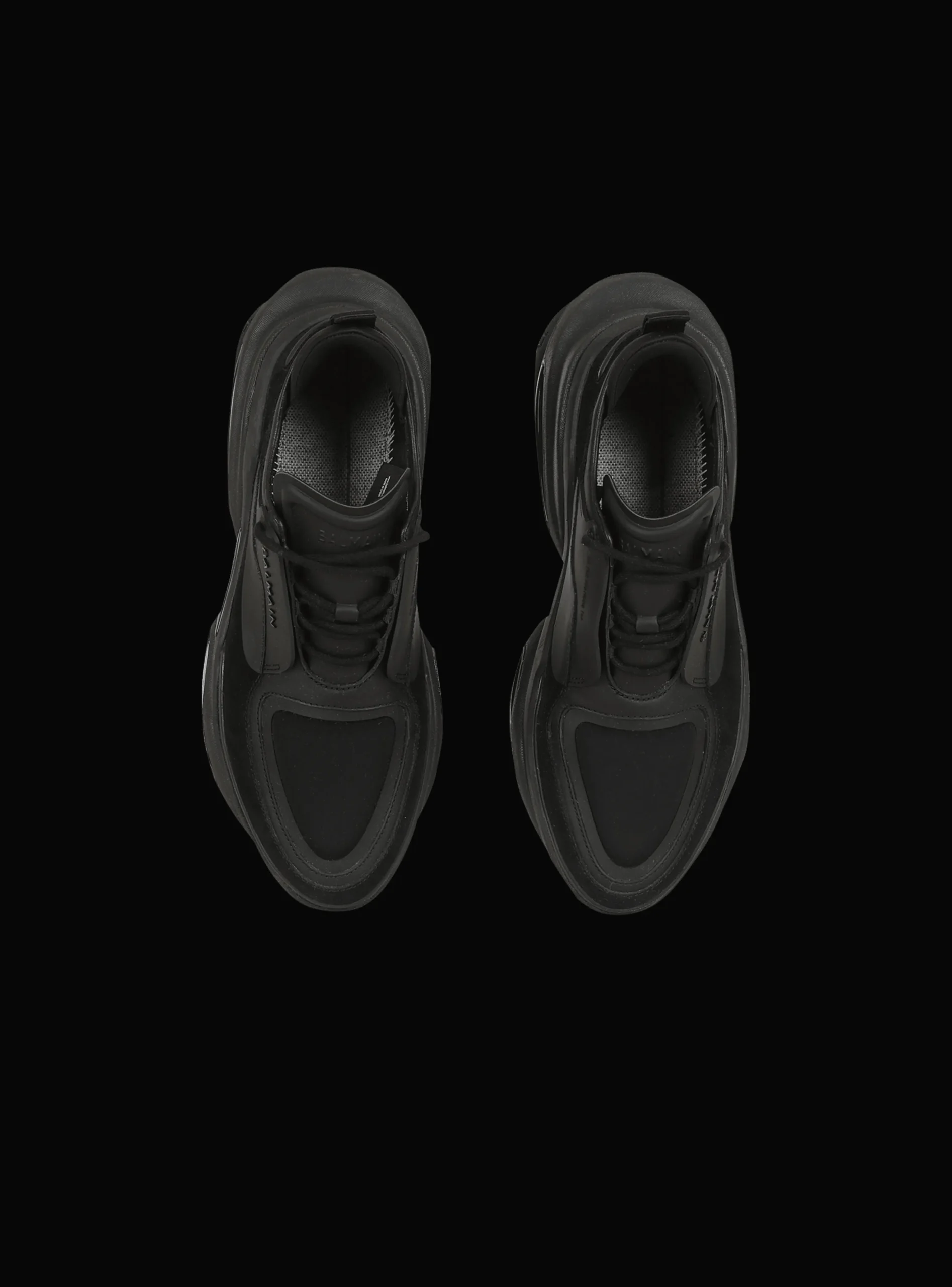 Leather, Neoprene And Suede B-Bold Low-top Sneakers-Balmain Cheap
