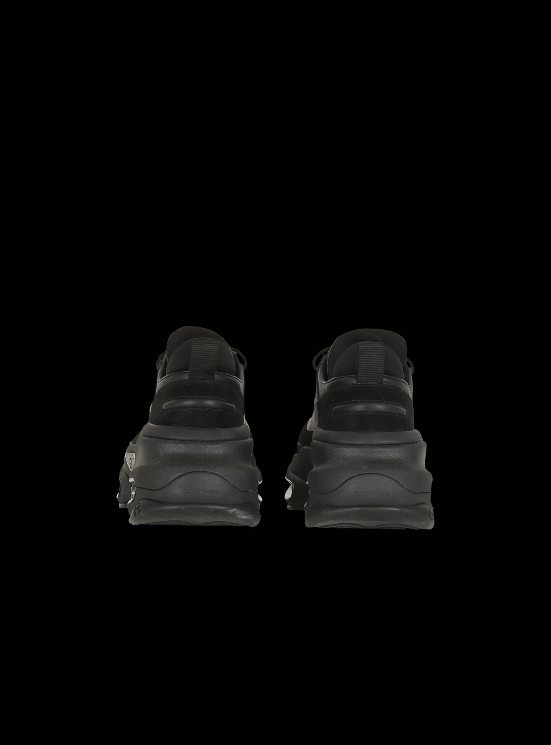 Leather, Neoprene And Suede B-Bold Low-top Sneakers-Balmain Cheap