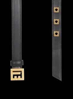 Leather P-Belt-Balmain Store