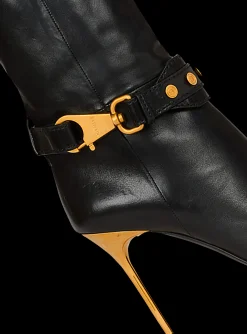 Leather Robin Boots-Balmain New