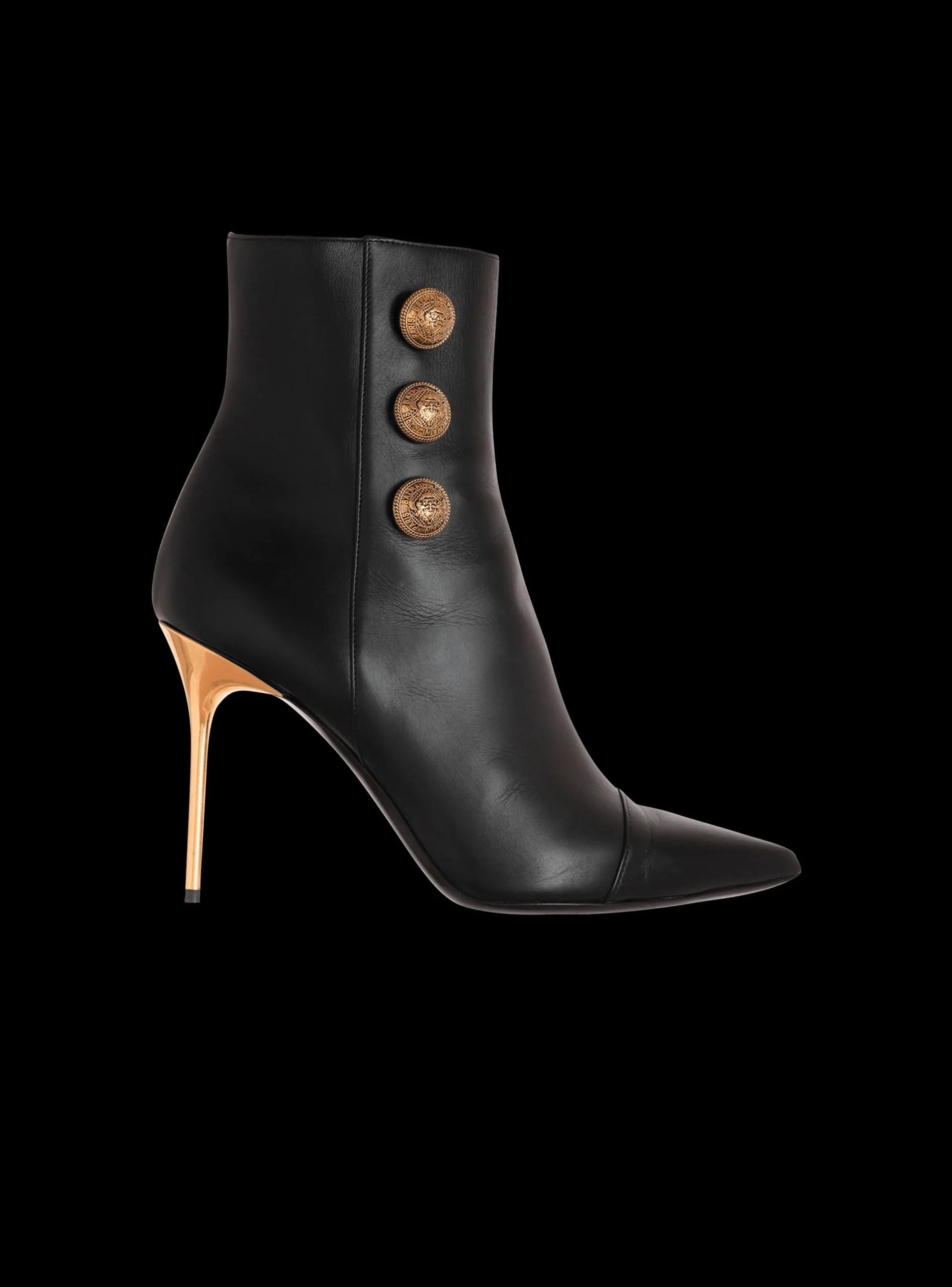 Leather Roni Ankle Boots-Balmain Cheap