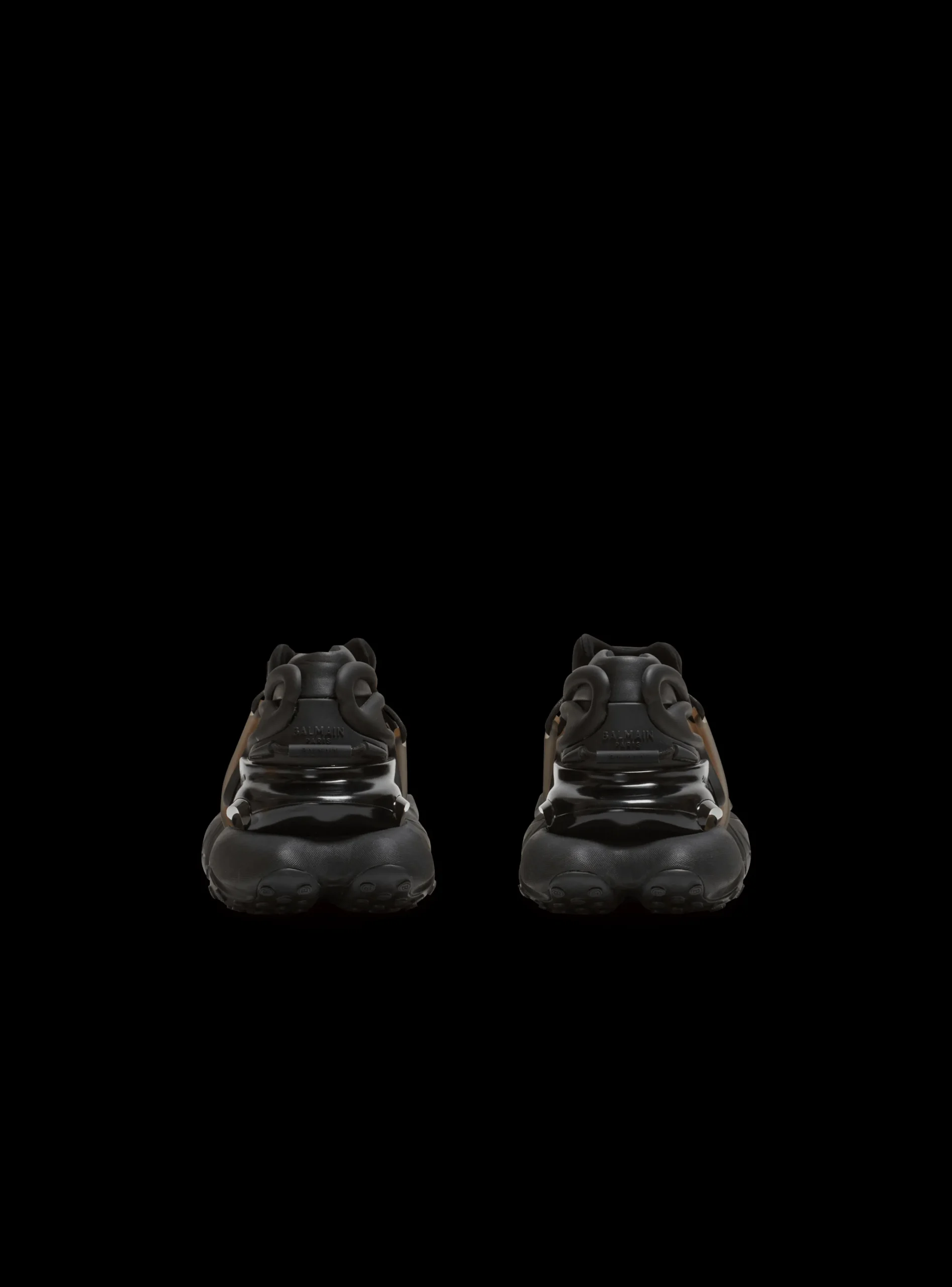 Leather Unicorn Low-top Sneakers-Balmain Shop