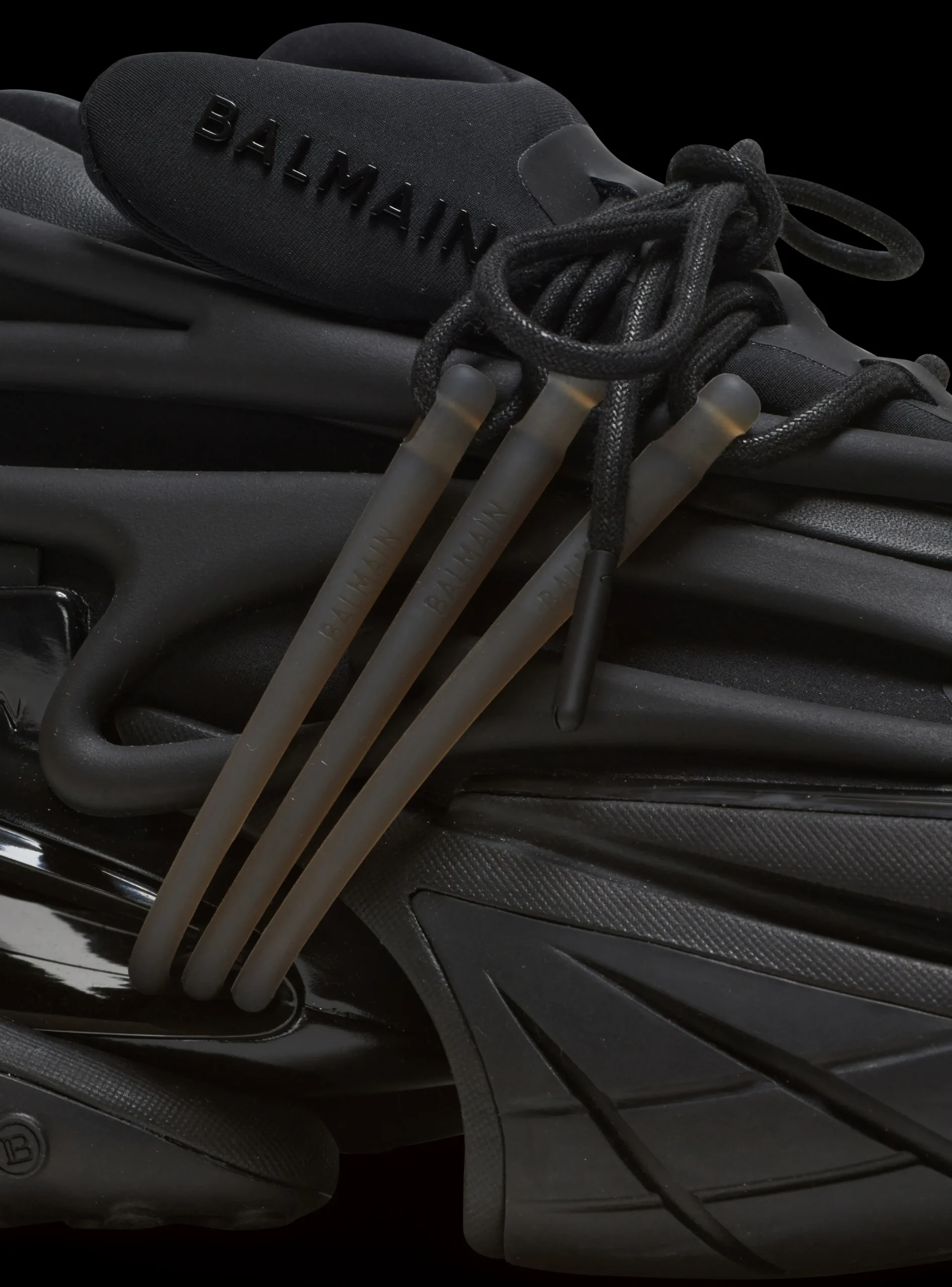 Leather Unicorn Low-top Sneakers-Balmain Shop