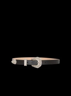 Leather Western Belt-Balmain Fashion