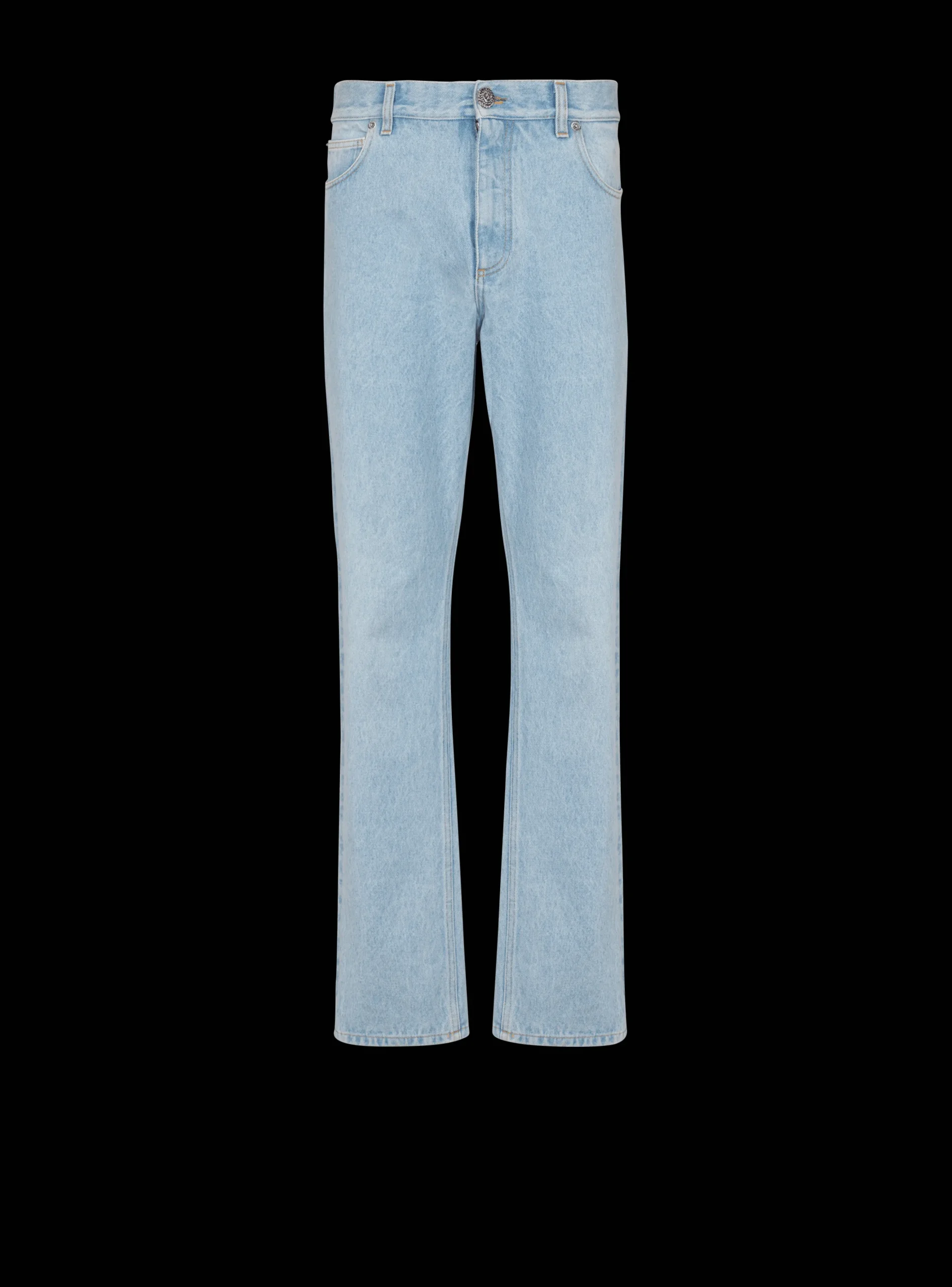 Light Regular-fit Denim Jeans-Balmain Outlet