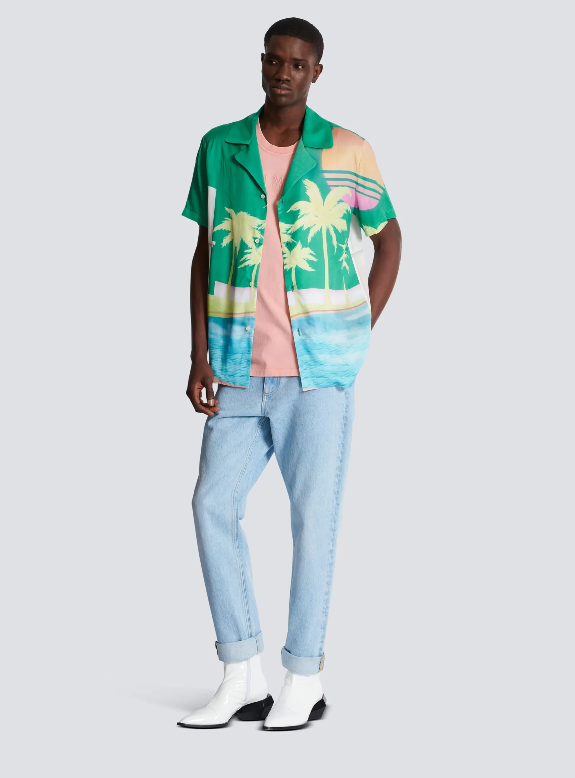 Light Regular-fit Denim Jeans-Balmain Outlet
