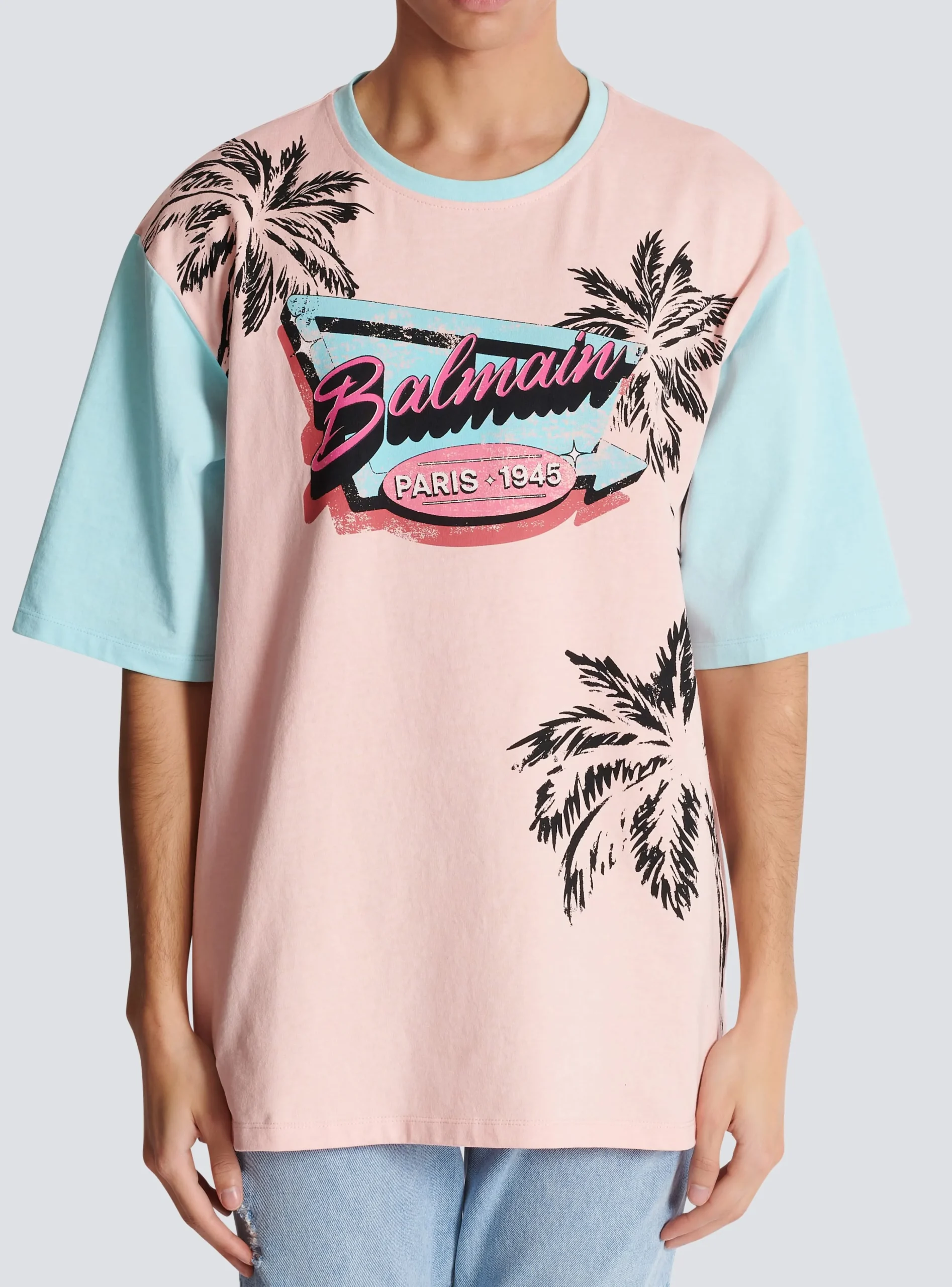 Loose Miami Printed T-shirt-Balmain Best
