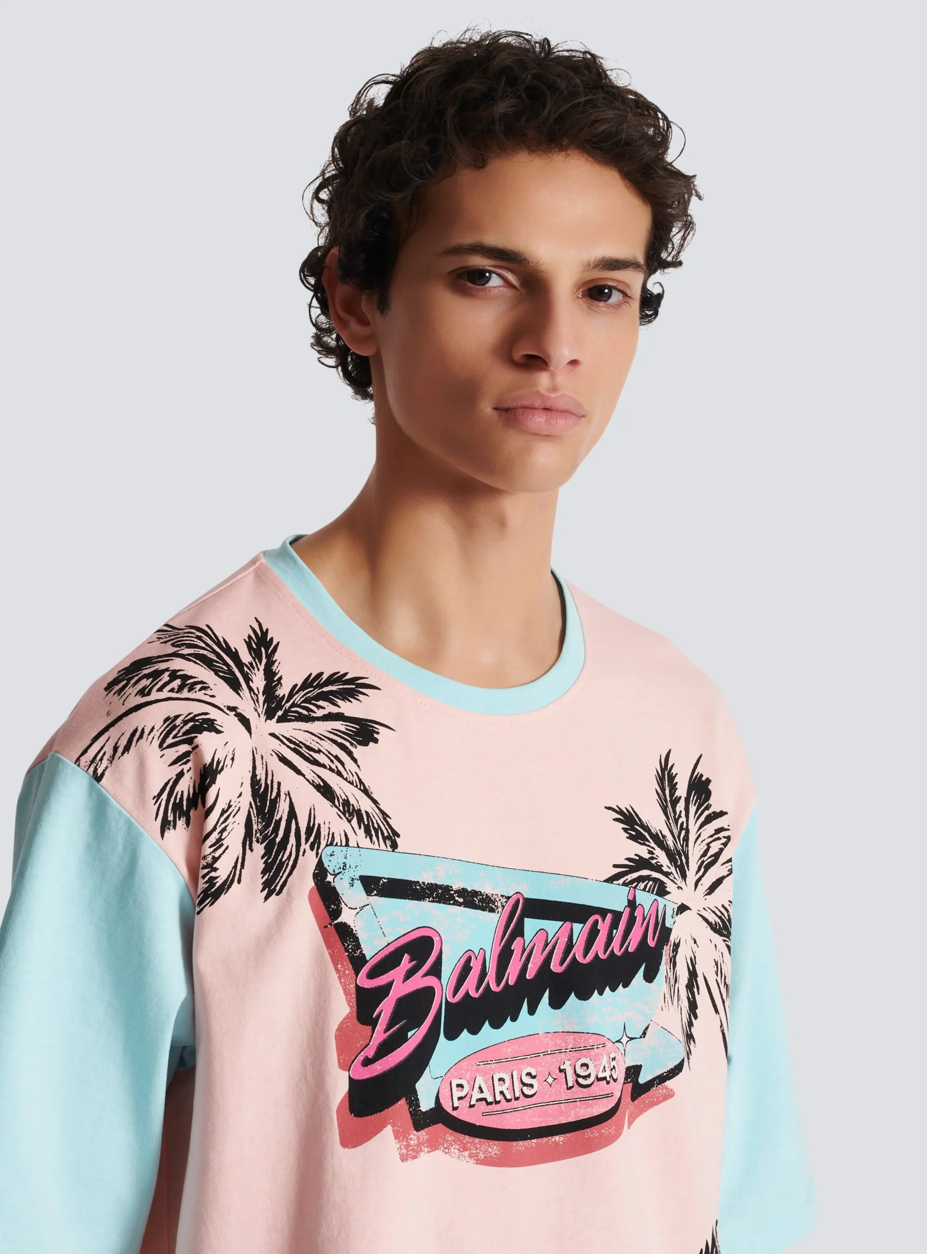 Loose Miami Printed T-shirt-Balmain Best