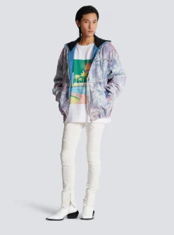 Loose Postcard Printed T-shirt-Balmain Shop