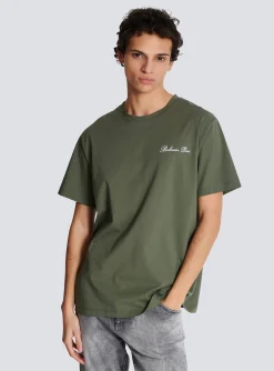 Loose T-shirt With Signature Embroidery-Balmain Sale