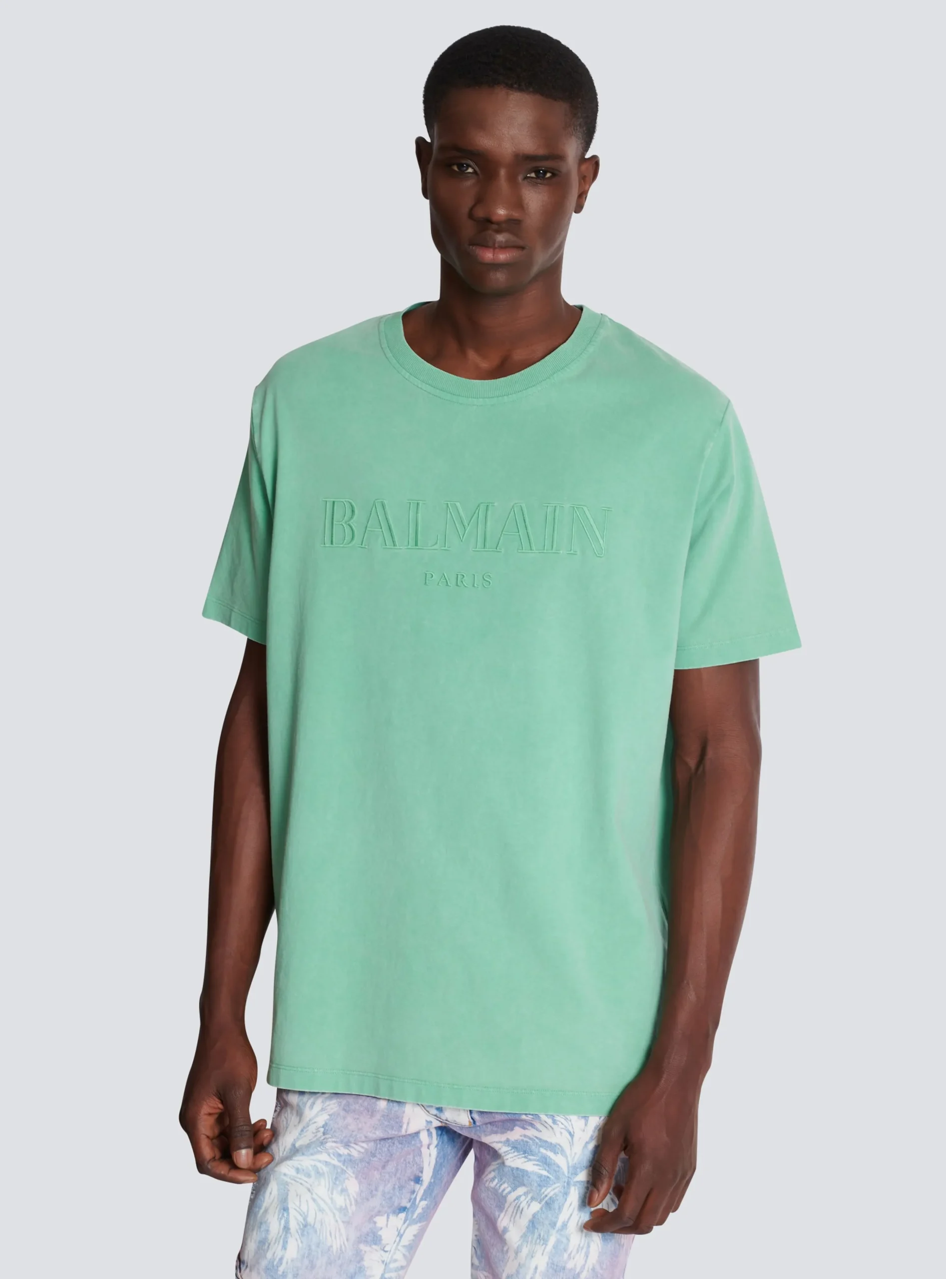 Loose T-shirt With Vintage Embroidery-Balmain Online